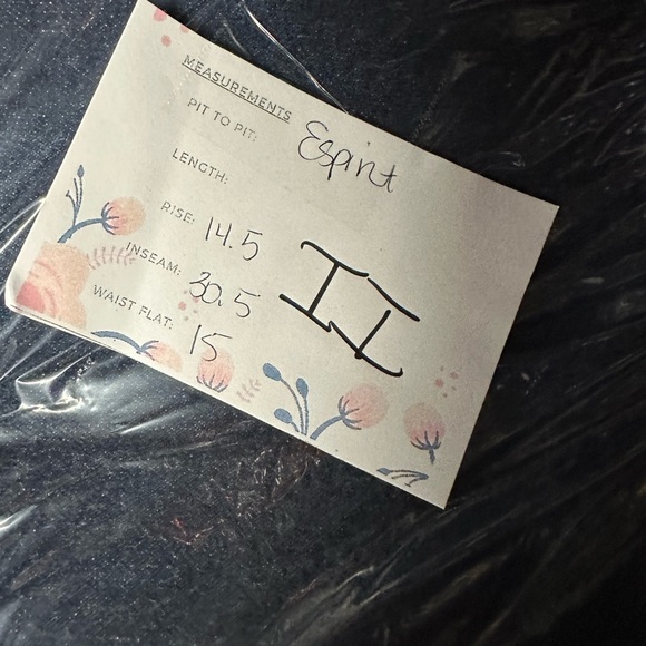 ESPIRIT Vintage blue high waist denim button fly jean.  7/8 - Picture 8 of 8